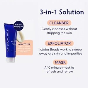 Editors Choice! Naturopathica Oat Cleansing Facial Polish Mask (0.5 fl oz)